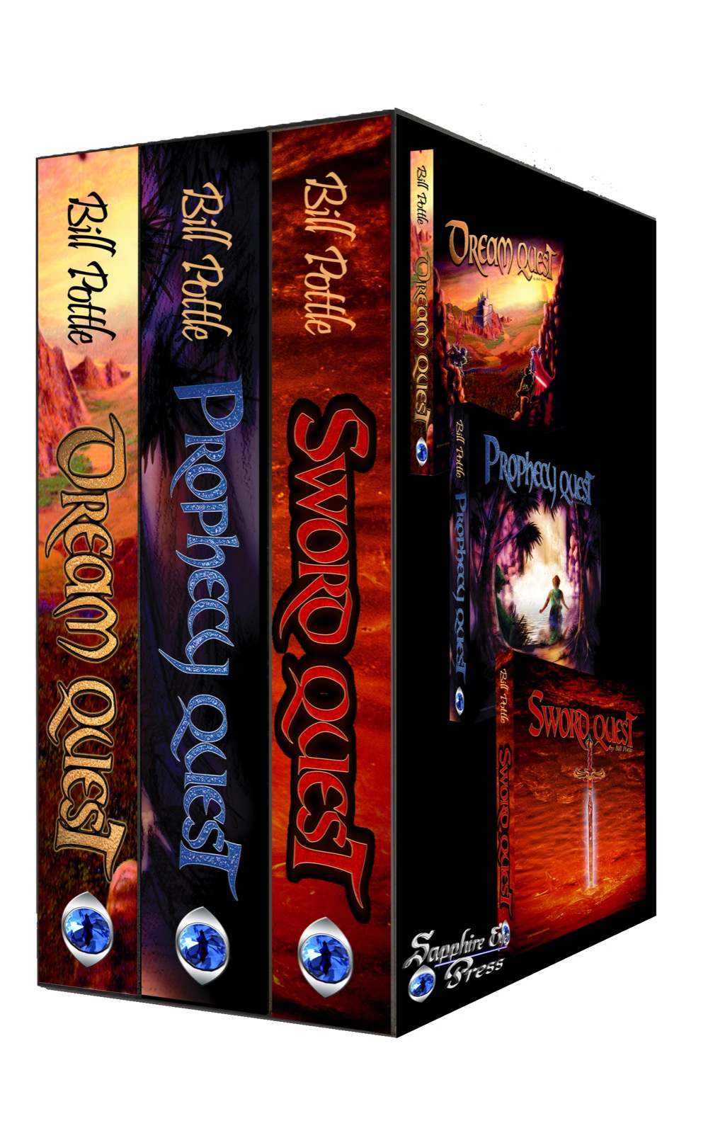 Artwork from the Cloud Lands Saga by Bill Pottle